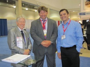 Nick Morrison, Joe Zygmunt, Johan Blignaut at UIP 2013 Boston