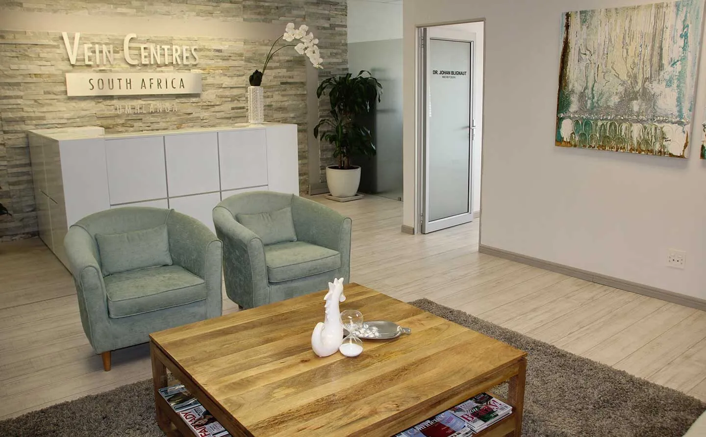 Reception at the Umhlanga Vein Centre